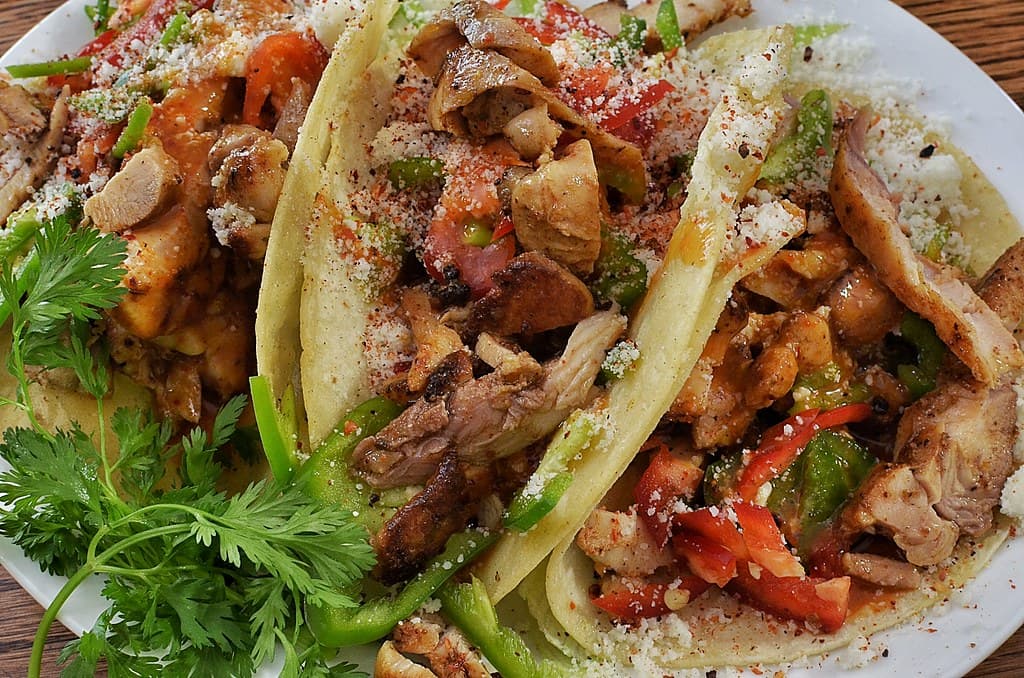 Pollo Asado Taco