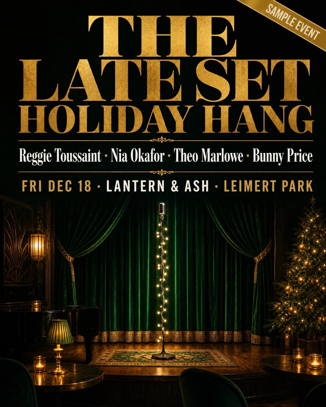 The Late Set Holiday Hang